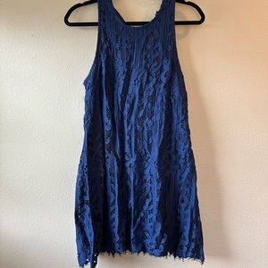 Navy Lace Dress